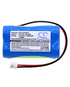 LFI 4,8V 2000mAh Ni-MH batteri för nödbelysning