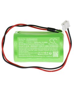 Batteri för nödbelysning ABM 4,8V 2000mAh Ni-MH