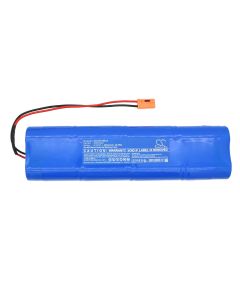 Batteri för nödbelysning Streamer 9,6V 5000mAh Ni-MH