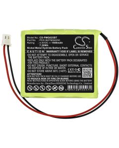 Batteri för Paradox-larm 4,8V 1500mAh Ni-MH