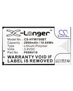 Batteri för ADT-larm 3,8V 2800mAh Li-Po