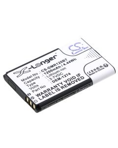 Batteri för DEM-larm 3,7 V 1200 mAh Li-ion