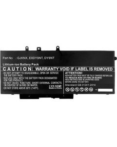 Batteri för Dell 42,92Wh Li-Pol 7,4V 5800mAh