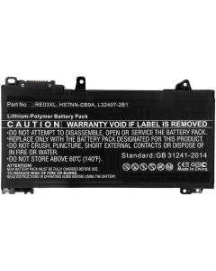 Batteri för HP 41.07Wh 11.1V 3700mAh