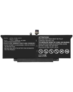 Batteri för Dell 49,28Wh 7,7V 6400mAh