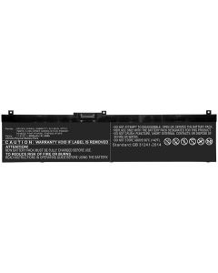 Batteri för Dell 69,30Wh 11,55V 6000mAh