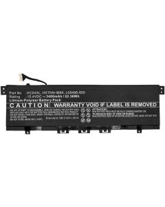 Batteri för HP 50.16Wh 15.2V 3300mAh