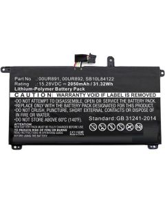 Batteri för Lenovo 30.40Wh 15.2V 2000mAh