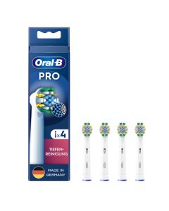 Oral-B Pro FlossAction tandborsthuvuden 4 st - Vit
