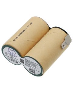 Batteri för Miele EP1500CS dammsugare - 2,4V 3000mAh