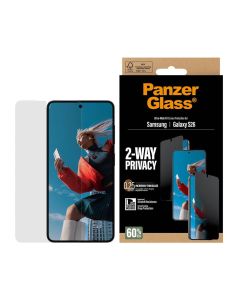 PanzerGlass® 2-vägs integritetsskärmskydd Samsung S26 | EasyAligner