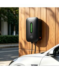 Boult WP04 Typ 2 laddbox för elbilar - 16A - 11kW - 5m - 2x RFID