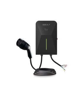 Typ 2 laddbox för elbilar - 32A - 22kW - 5m - 2x RFID