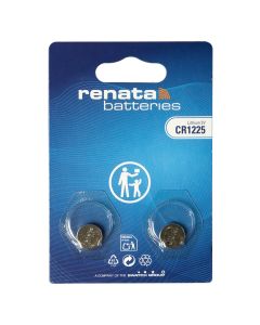 Renata CR1225 litiumknappcellsbatterier - 2 st.