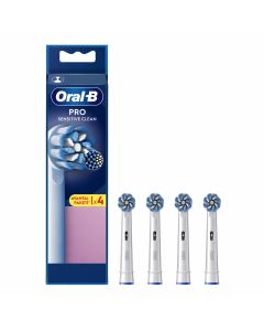 Oral-b Pro Sensitive Clean Tandborsthuvuden 4 st - Vit