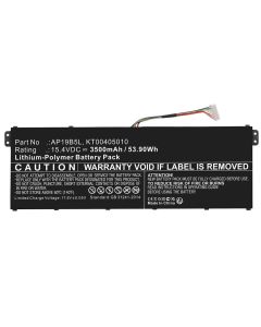 Batteri till Acer Aspire 5 15,2V 3400mAh