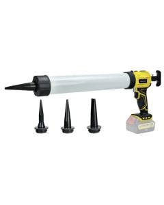 Fogningspistol för DeWalt 18V batteri med batteri och laddare - 600 ml (mjukt lim)