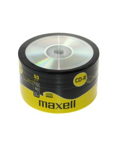 Maxell CD-R 700MB/80 Min. 52x hastighet - 50 st.