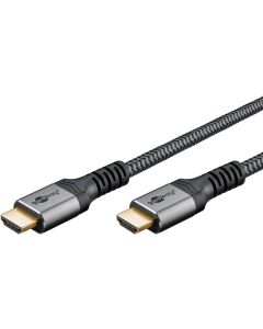 Goobay Ultra Speed SOFT HDMI 2.0 Kabel, 48Gbit/s, 8k@60Hz - 2m