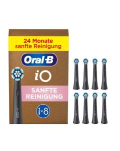 Oral-B IO Ultimate Clean tandborstshuvuden 8 st (Svart)
