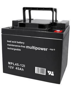 Multipower MPL45-12I långlivat blybatteri 12V - 45Ah
