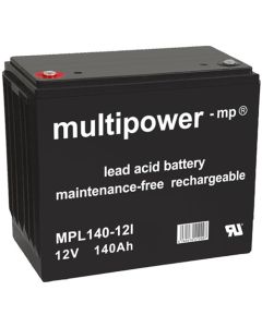 Multipower MPL140-12I långlivat blybatteri 12V - 140Ah