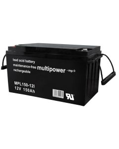 Multipower MPL150-12I long-life blybatteri 12V - 150Ah