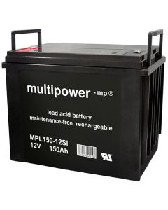 Multipower MPL150-12SI long-life blybatteri 12V - 150Ah