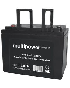 Multipower MPL12300H high-rate blybatteri 12V - 75Ah