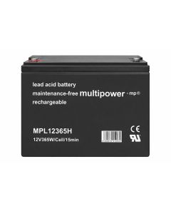 Multipower MPL12365H high-rate blybatteri 12V - 95Ah