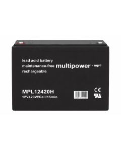 Multipower MPL12420H high-rate blybatteri 12V - 110Ah