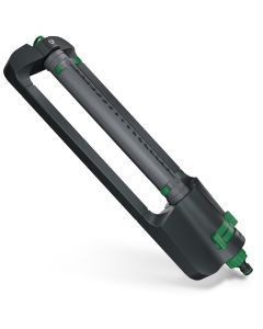 Oscillerande sprinkler justerbar fyrkant