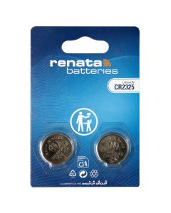 Renata CR2325 litiumknappcellsbatterier - 2 st.