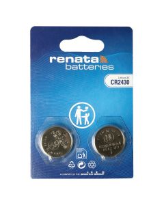 Renata CR2430 litiumknappcellsbatterier - 2 st.