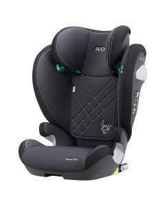 Avova Sora-Fix R129 bilbarnstol, 100-150 cm - Grå/svart