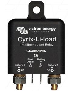 Victron Cyrix-Li-load 24/48V 120A intelligent lastrelä (batterirelä)