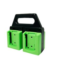 Batterihållare för Worx 18 V – 4 batterier – väggmonterad
