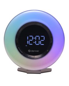Denver CRL-342 klockradio med väckningslampa