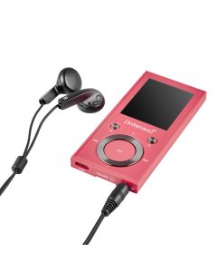 Intenso® MP3-spelare 64 GB BT med skärm och hörlurar – Rosa