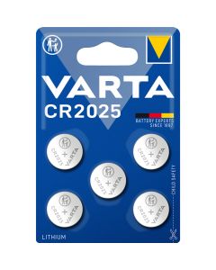 Varta CR2025 knappcellsbatterier (5 stycken)