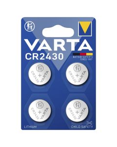 Varta CR2430 knappcellsbatterier (4 stycken)
