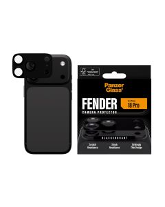 PanzerGlass® Fender Kameraskydd för Apple iPhone 18 Pro