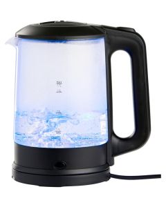 Vattenkokare i glas, 1,7 l, 2200 W