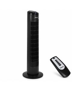 Tristar VE-5865 Tornfläkt, roterande, med fjärrkontroll, timer och 3 hastigheter – 76 cm