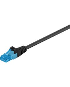 Goobay CAT 6A patchkabel U/UTP, svart – 20 m