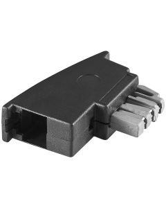 Goobay TAE-adapter, TAE-N-hane till RJ11/RJ14-hane (6P4C)