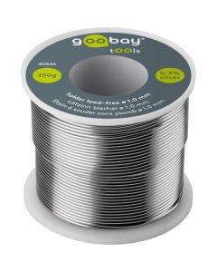 Goobay blyfritt lödtenn, diameter 1,0 mm – 250 g