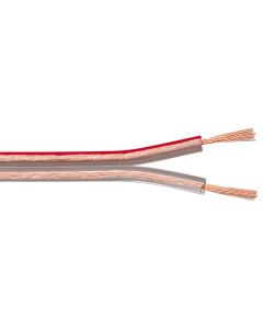 Goobay högtalarkabel, transparent OFC, 50 m – 2 × 1,5 mm²