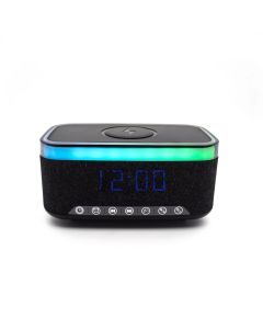 Denver ECQ-112B klockradio med Bluetooth och trådlös laddning
