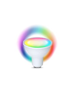 Denver SHL-450 GU10 LED-smartlampa, RGB, 5 W, 2700 K, Wi-Fi